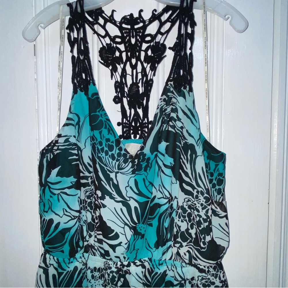 Sexy back floral dress 2x